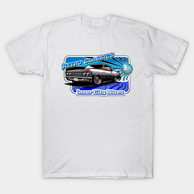 Inner City Blues (Retro Classics) T-Shirt by Invad3rDiz